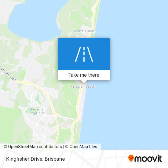 Kingfisher Drive map