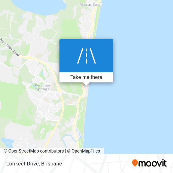 Lorikeet Drive map