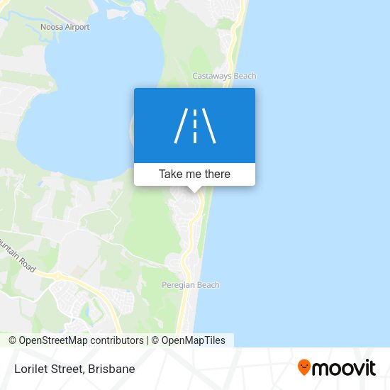 Lorilet Street map