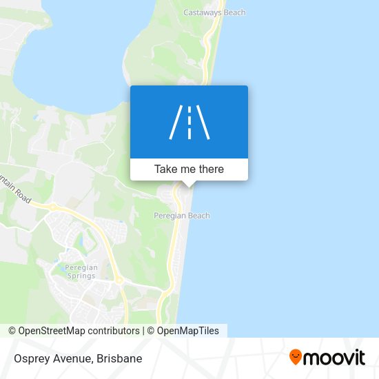 Osprey Avenue map