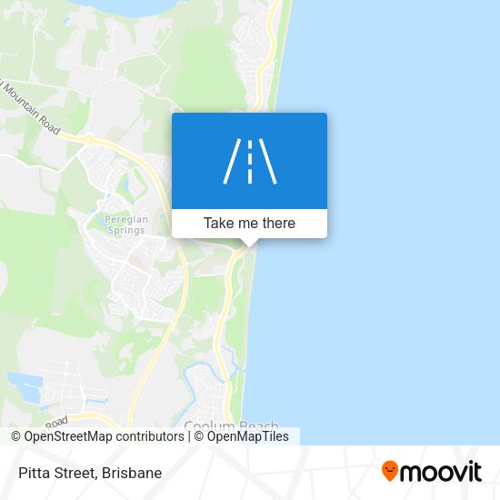 Pitta Street map