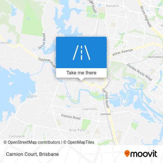 Camion Court map