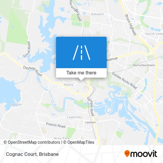 Cognac Court map