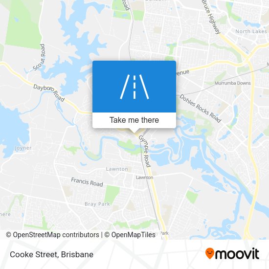 Cooke Street map