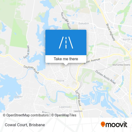 Cowal Court map