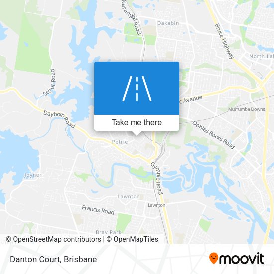 Danton Court map
