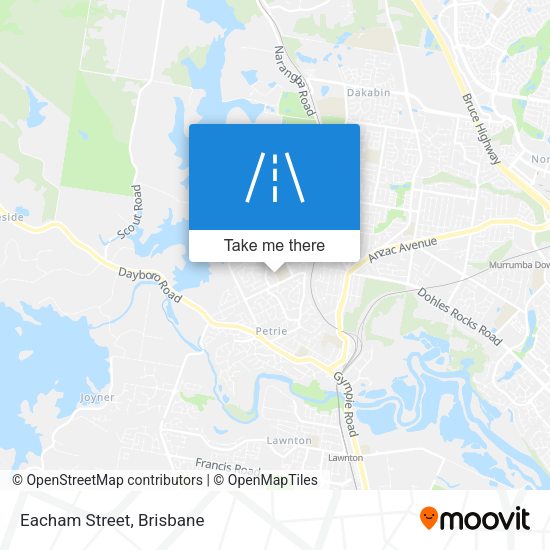 Eacham Street map