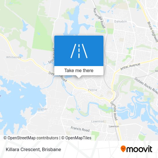 Killara Crescent map