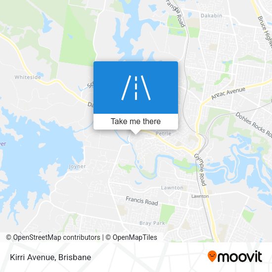 Kirri Avenue map