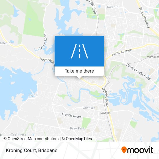 Kroning Court map