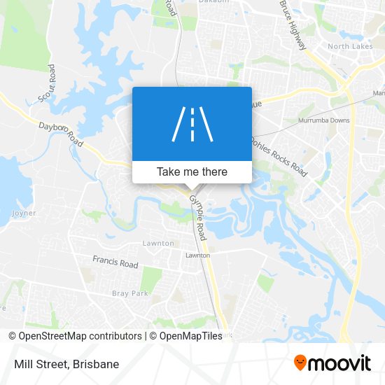 Mill Street map