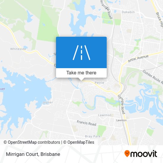 Mirrigan Court map