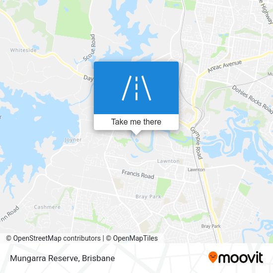 Mungarra Reserve map