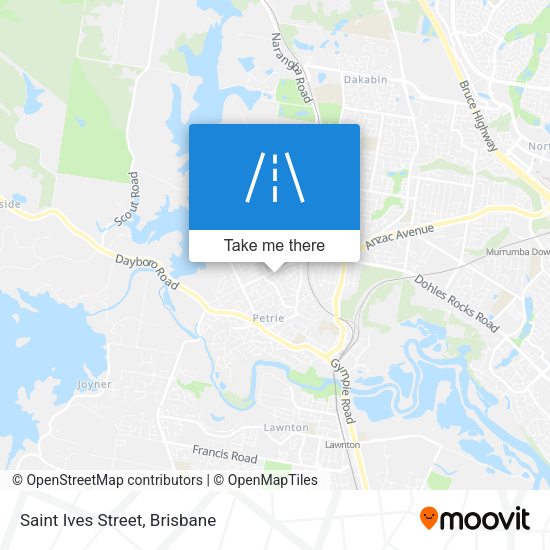 Saint Ives Street map