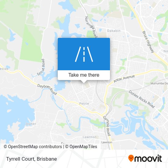 Tyrrell Court map