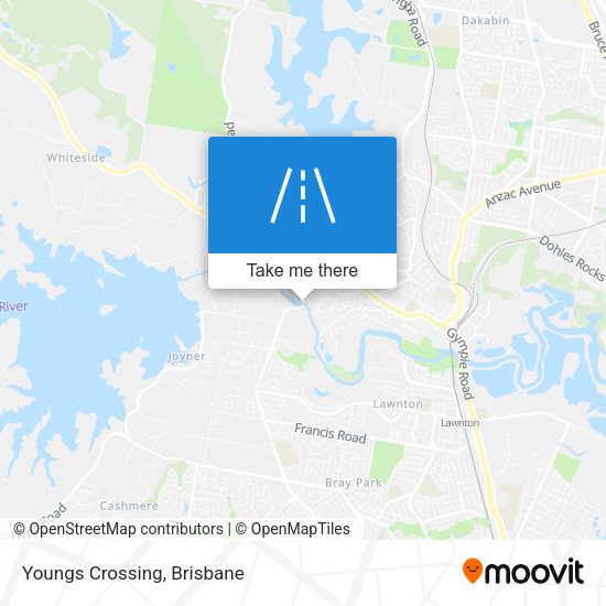 Youngs Crossing map