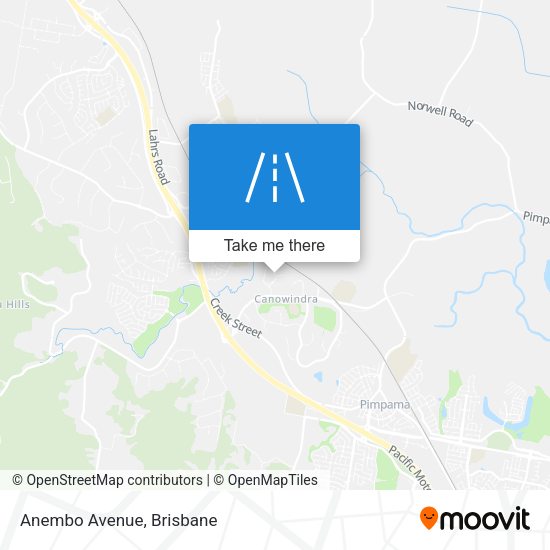 Anembo Avenue map