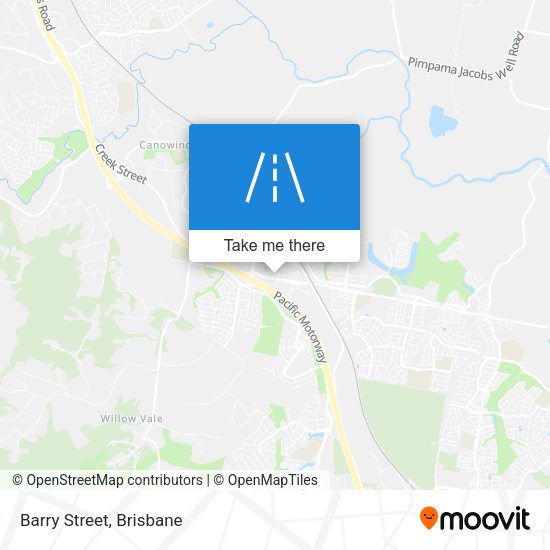 Barry Street map