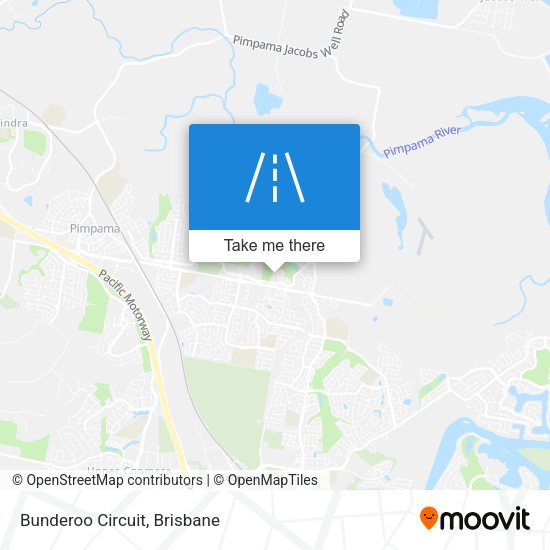 Bunderoo Circuit map