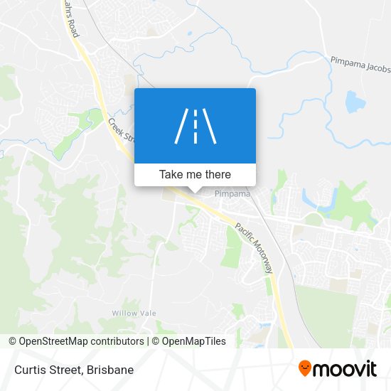 Curtis Street map