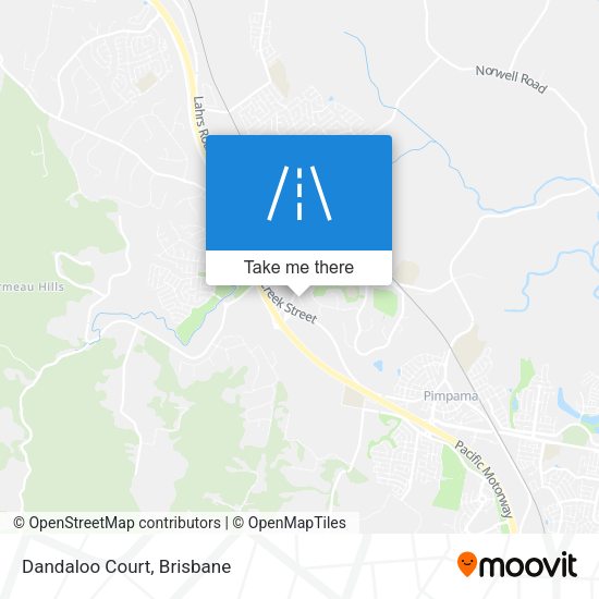 Dandaloo Court map