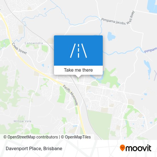 Davenport Place map