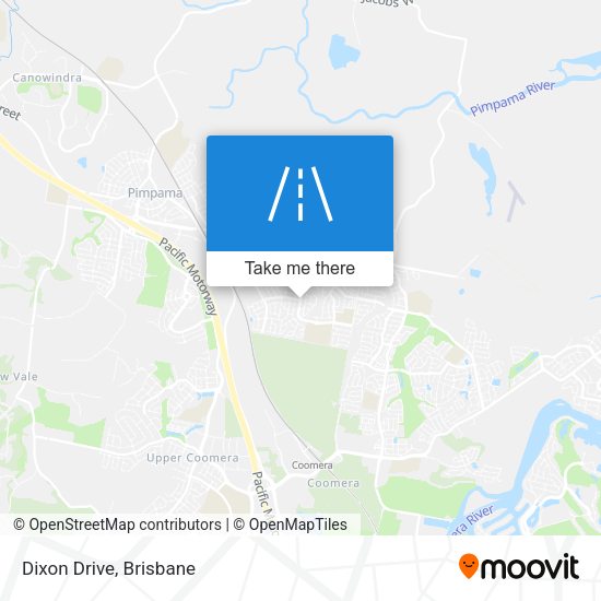 Dixon Drive map