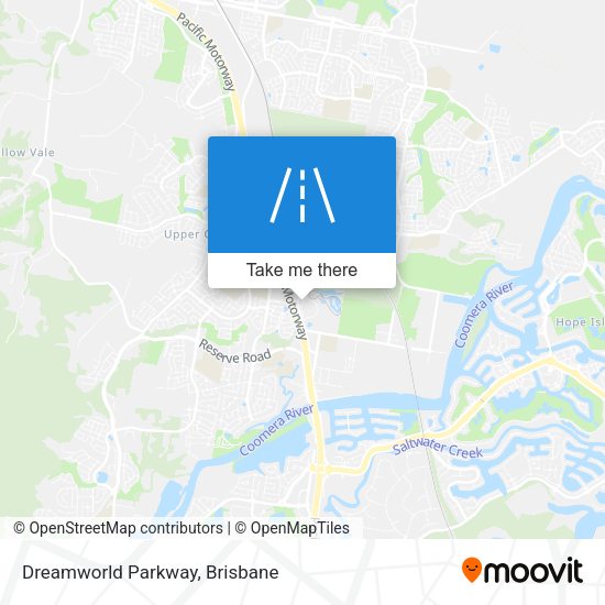 Dreamworld Parkway map
