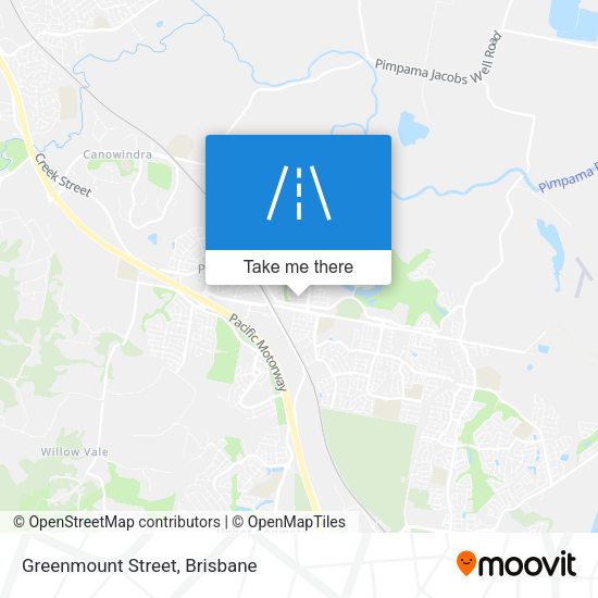 Greenmount Street map