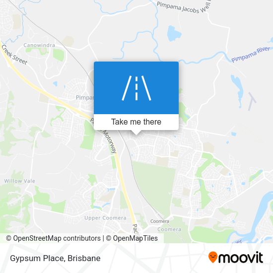 Gypsum Place map
