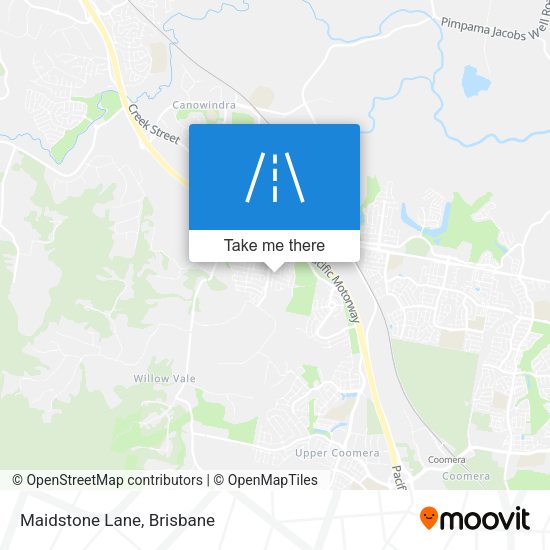 Maidstone Lane map