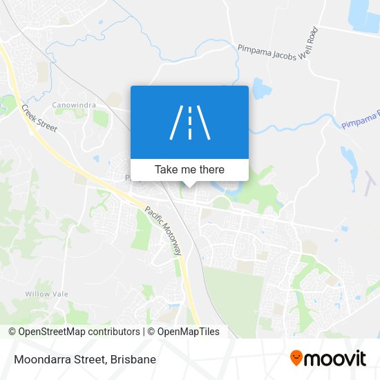 Moondarra Street map