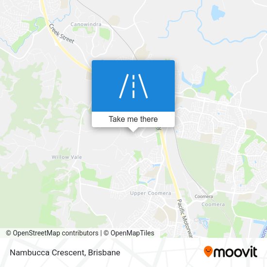 Nambucca Crescent map