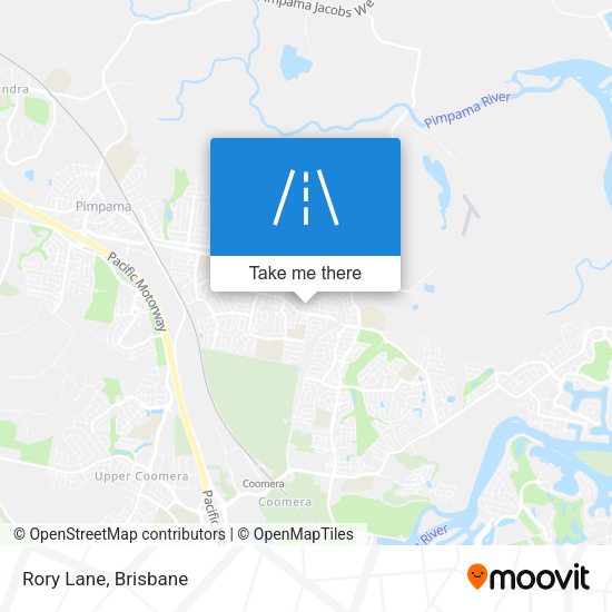 Rory Lane map