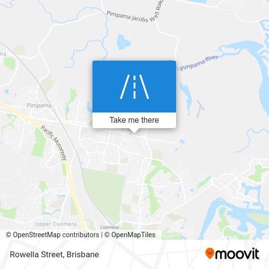 Rowella Street map