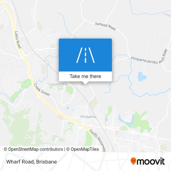 Wharf Road map