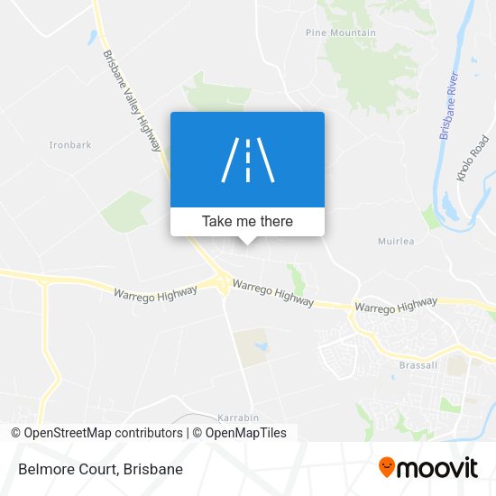 Belmore Court map