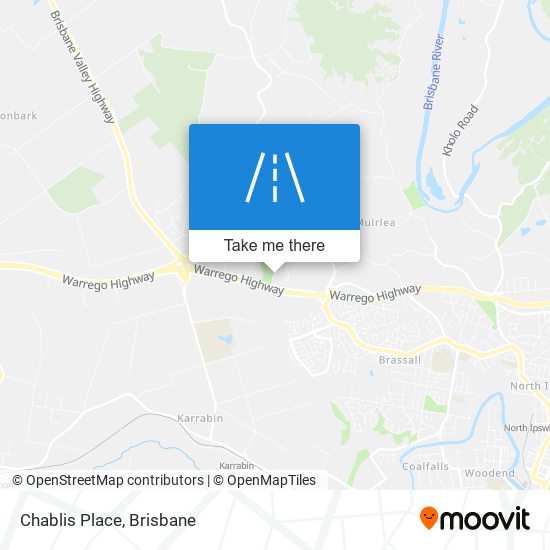 Chablis Place map