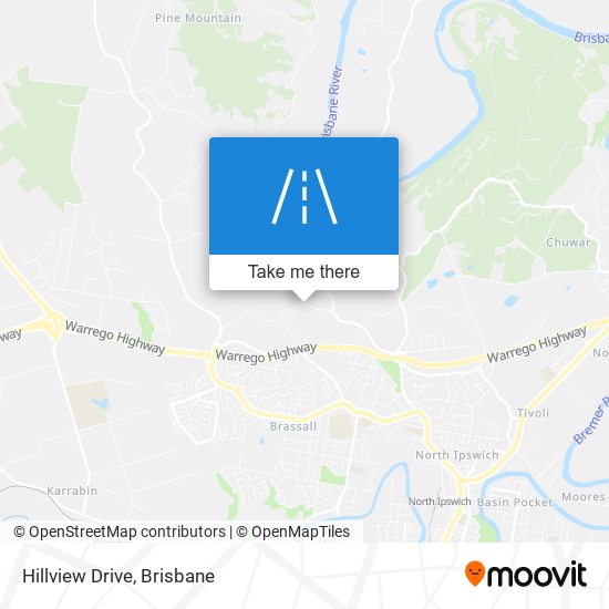 Hillview Drive map