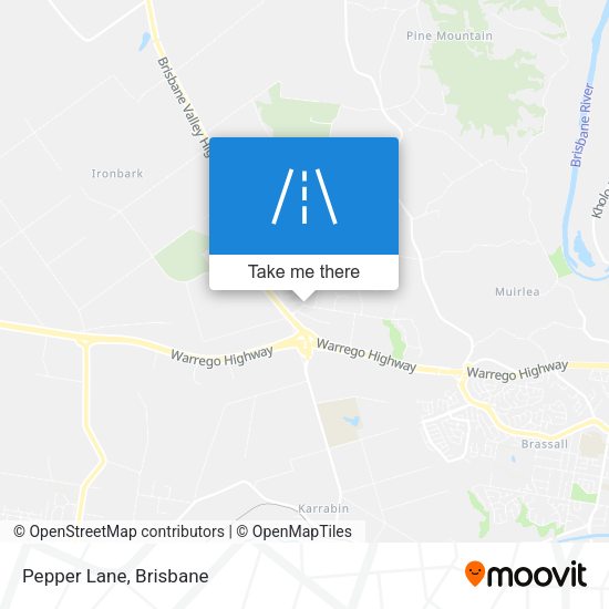 Pepper Lane map