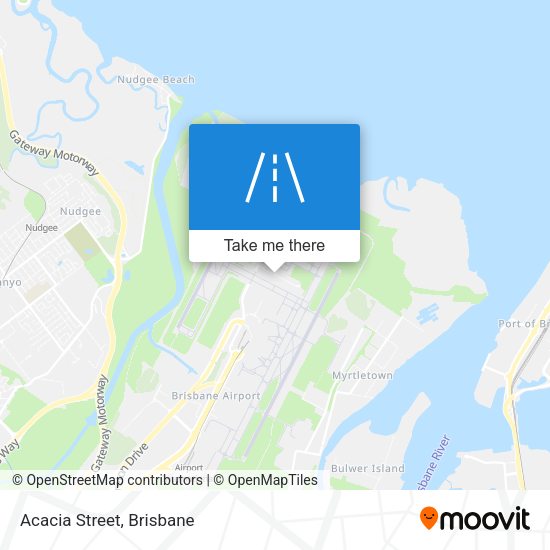 Acacia Street map