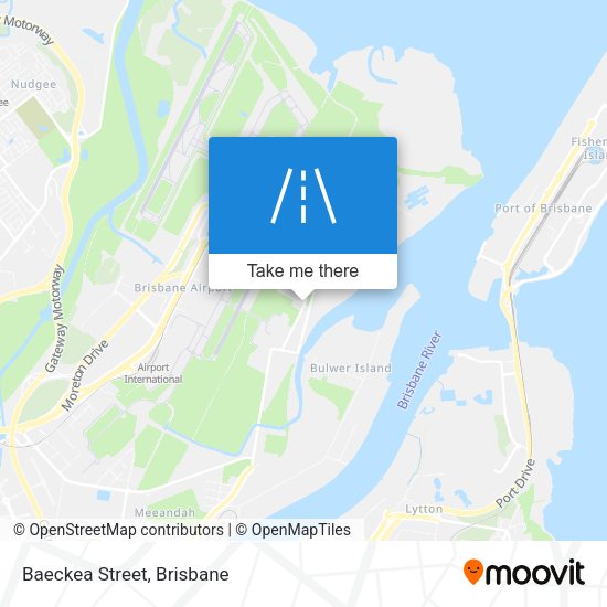 Baeckea Street map