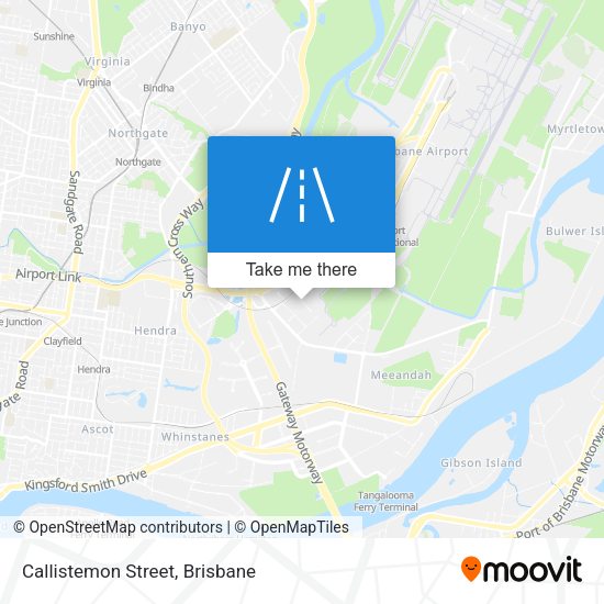 Callistemon Street map