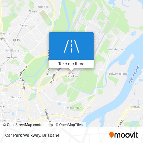 Car Park Walkway map