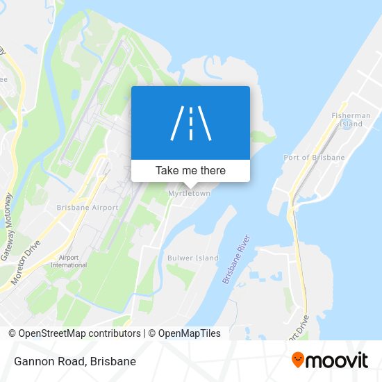 Gannon Road map