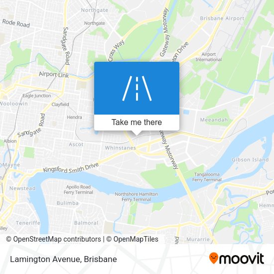Lamington Avenue map