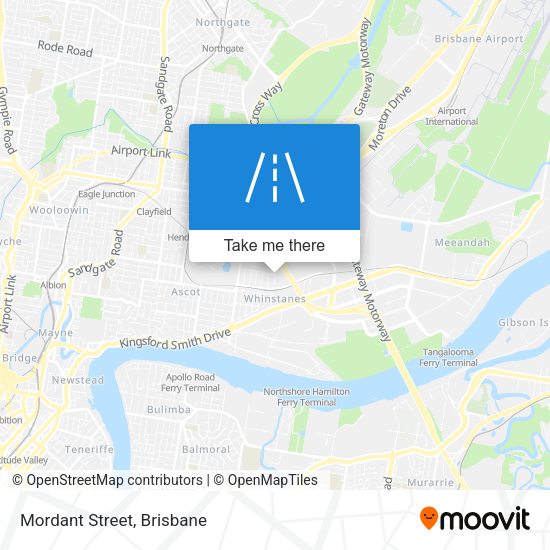 Mordant Street map