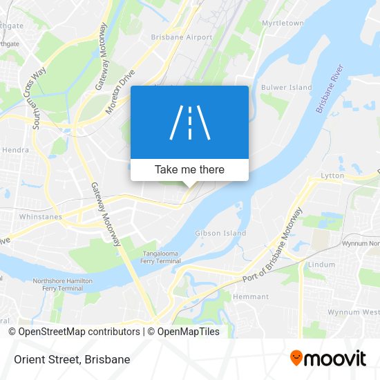 Orient Street map