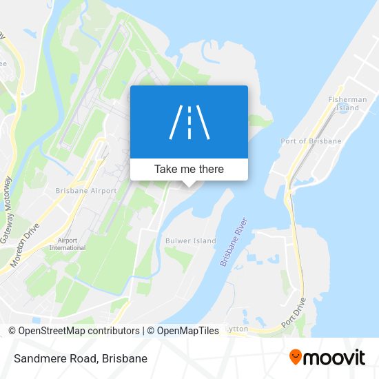 Sandmere Road map
