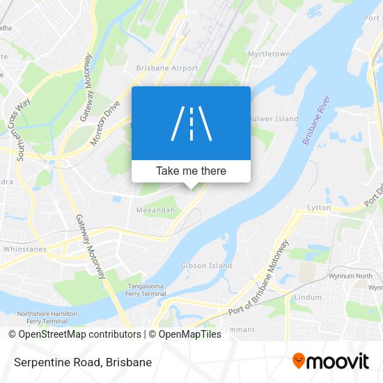Serpentine Road map